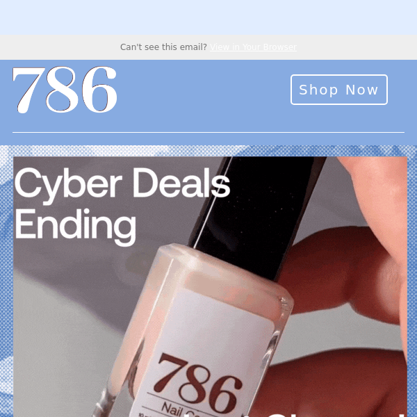 Final Chance! Up to 70% OFF at 786 Cosmetics🚨