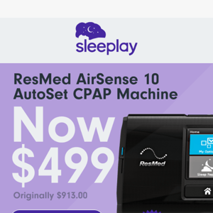 AirSense 10 $499 for a Limited Time