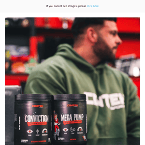 Conteh Sports Conviction & Mega Pump Restocked!