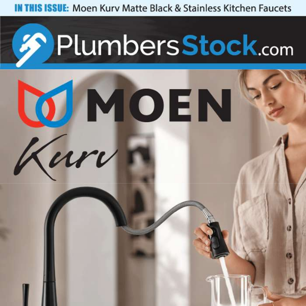 Save on the Moen KURV Kitchen Faucet