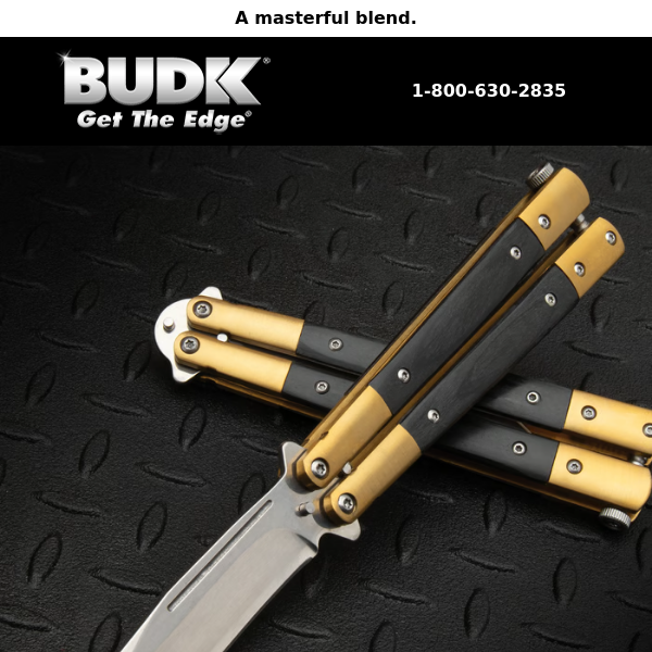 Elegance and Utility: Meet the Goldwing Butterfly Knife