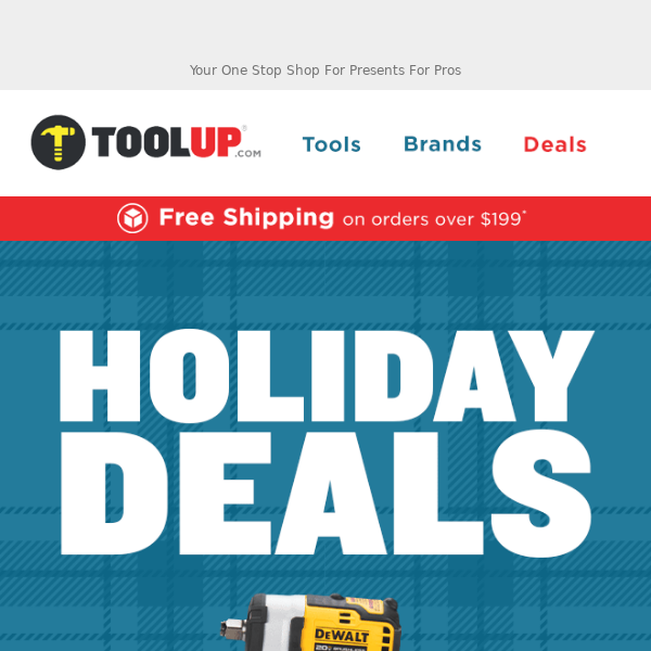 Holiday Tool Deals Are Here - Up To 70% OFF Top Sellers
