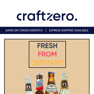 20% off German Classic Non-Alc Craft Beers 🇩🇪