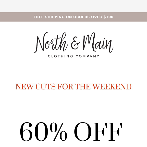 NEW 60% OFF styles added 🥳