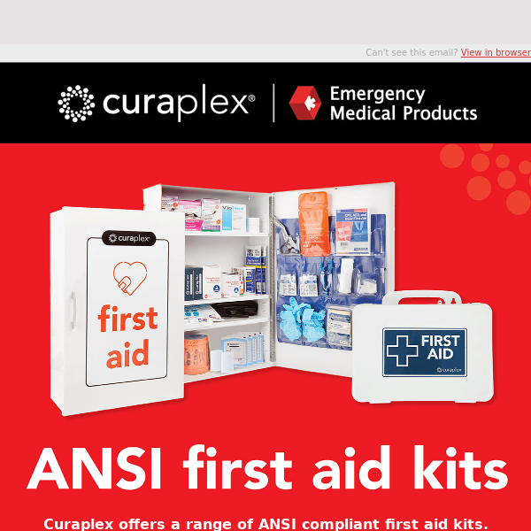 Discover Curaplex ANSI First Aid Kits