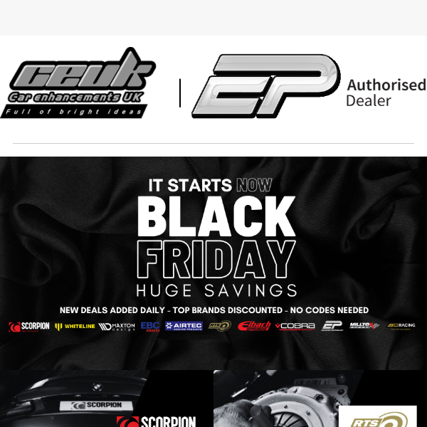 More Brands Added - Black Friday Early Bird