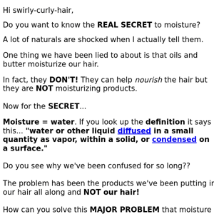 The SECRET to Moisture (Explained)