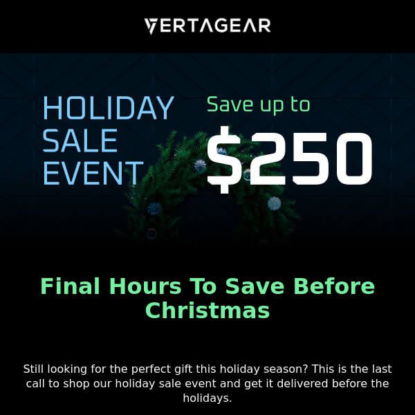 🎄It's Now Or Never! Final Chance To Save Up To $250