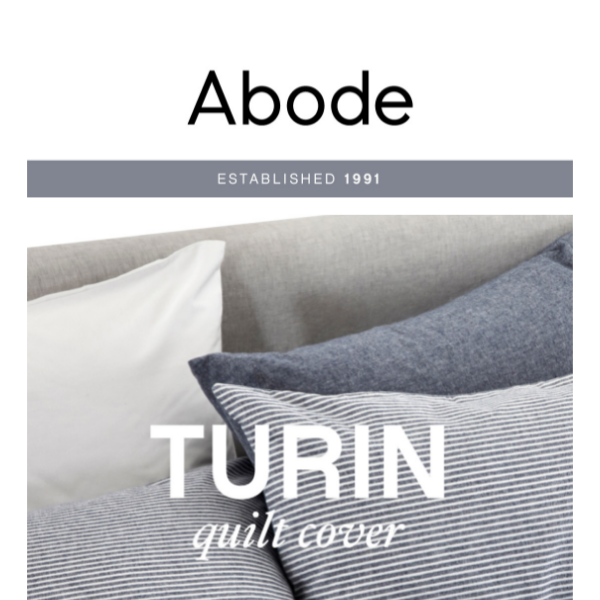 Turin Cotton Flannel Quilt Cover - Cosy & crafted for Winter!