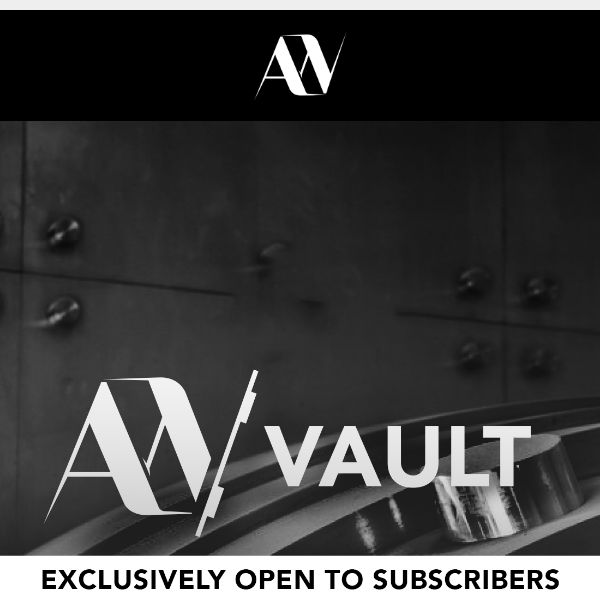 The Vault: Open 🔓✅