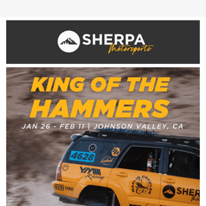 Sherpa Takes On King Of The Hammers!