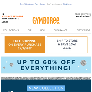 Coordinating looks for boys & girls...& up to 60% off!