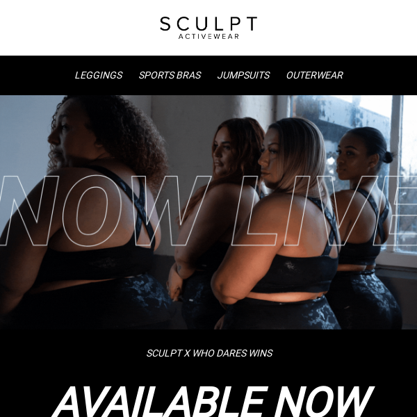 SCULPT X Who Dares Wins 🖤 - Sculpt Activewear
