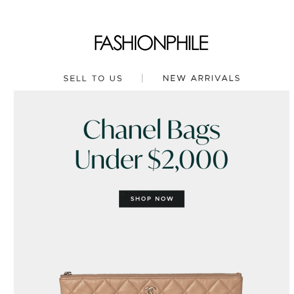 Chanel Bags Under $2,000! - Fashionphile