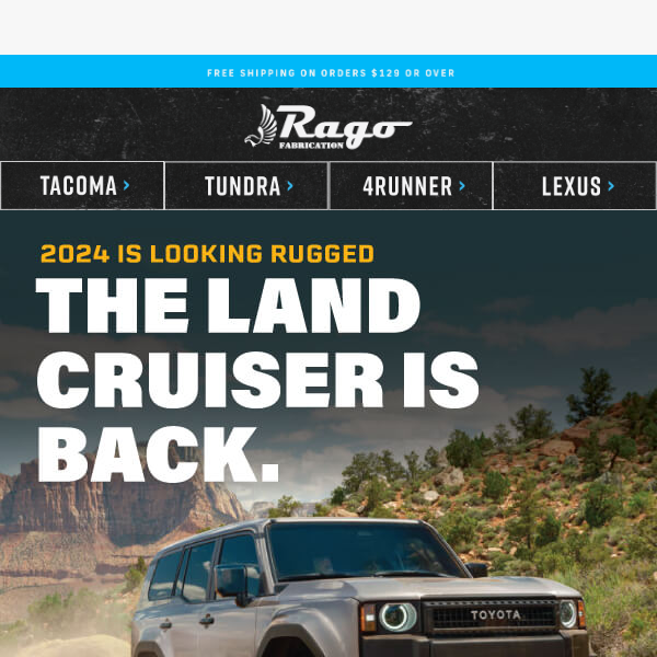 Did you hear? The Land Cruiser is Coming Back!