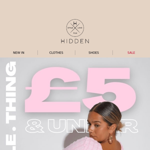 NEW Drop - Everything Still £5 or Less 😍