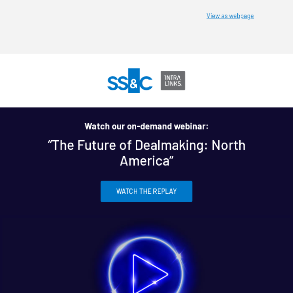 Missed it live? Catch 'The Future of Dealmaking: North America' on demand now