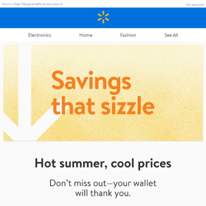 Hot savings are happening 😎