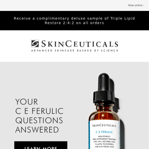 Get to Know C E Ferulic