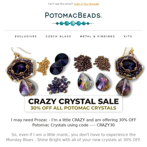 Crazy Crystal Sale