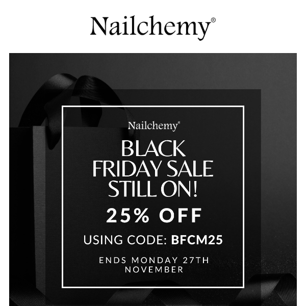 📣 25% OFF BLACK FRIDAY SALE! 📣