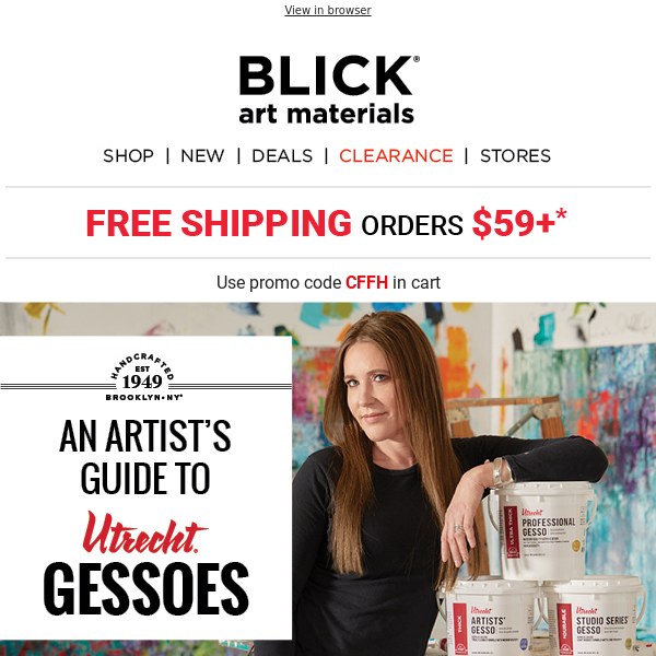 Blick Artists' Acrylic Gesso
