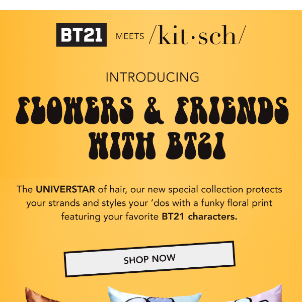 NEW DROP: Flowers & Friends with BT21 🌼