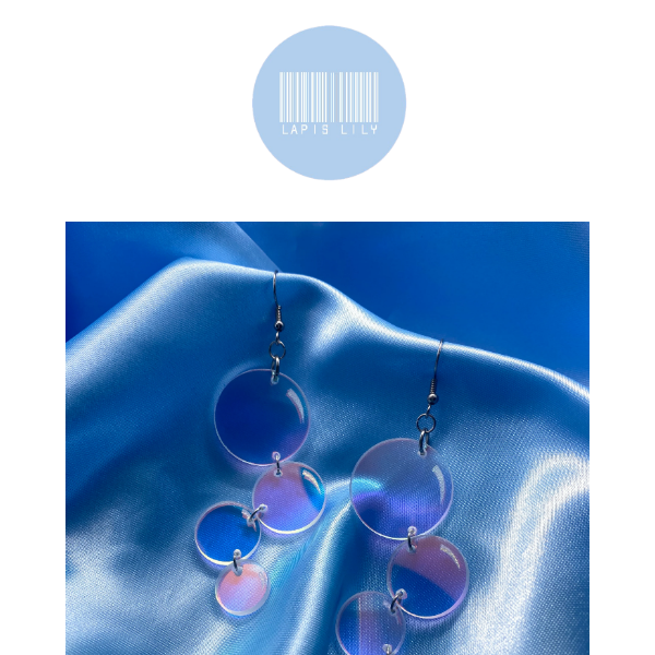 Bubble Cluster Dangle Earrings BACK IN STOCK