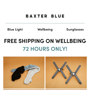FREE SHIPPING on all Wellbeing products  🎉