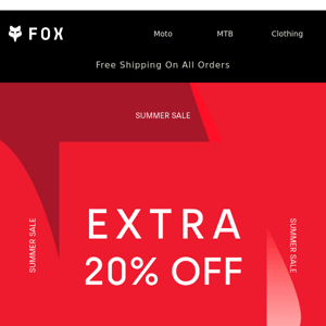 Extra 20% Off Sale Items + FREE SHIPPING