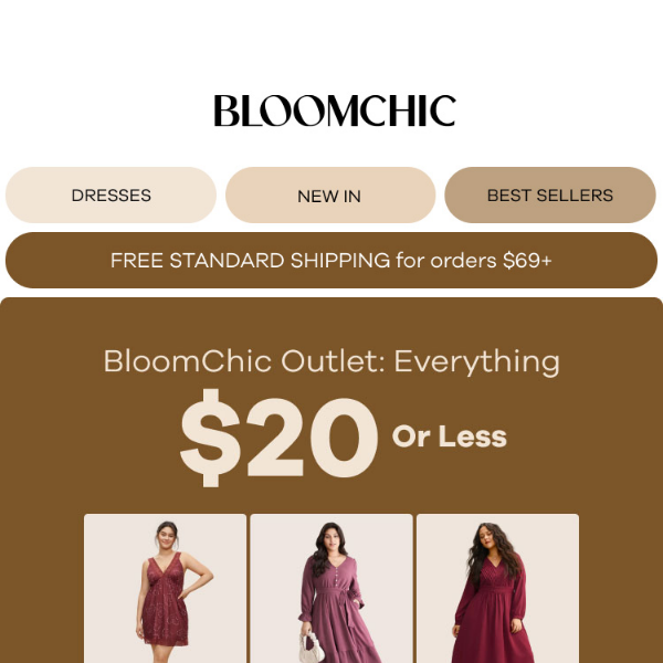 BloomChic Outlet: Everything $20 or Less