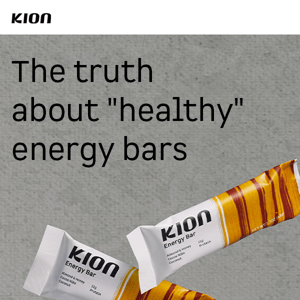 The truth about "healthy" energy bars 🍫