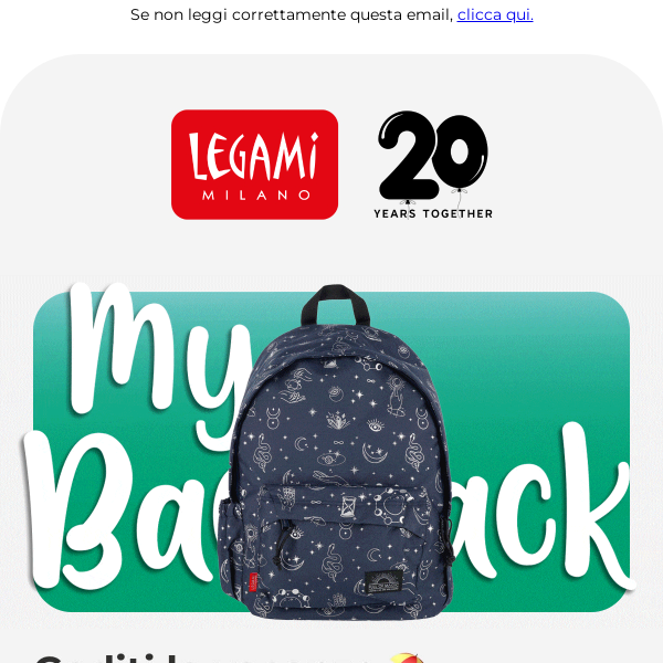 Shopping Back to School? 🛍 📚 - Legami Milano