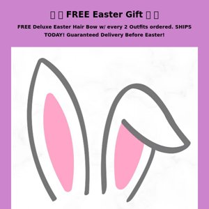 🌸  🐇 Free Easter Gift  🐇 🌸