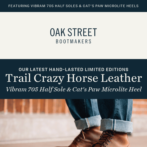 New Today—Three Limited Editions in Trail Crazy Horse
