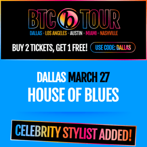 CELEB STYLIST JUSTIN ANDERSON IS COMING "ON TOUR"