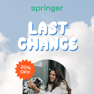 🐩 Last Chance: 20% Off 🐕