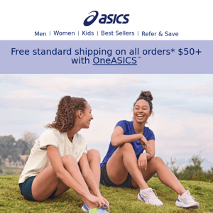 Share OneASICS™, earn a limited-time reward.