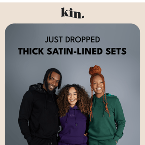 Just Dropped: Thick Sets ☄️