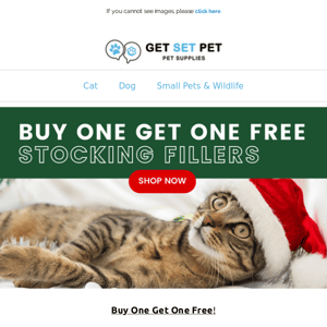 🐱 Christmas Stocking Fillers | Buy One Get One Free!