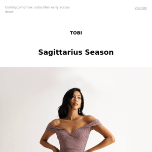 ♐ Sag Season Dresses  ♐