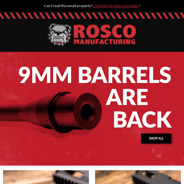 9mm Barrels Are Back!