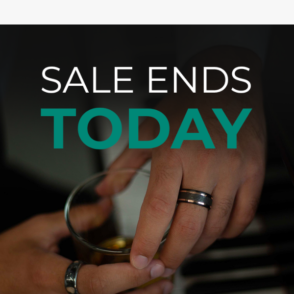 Sale Ends TODAY