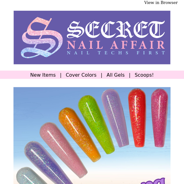 Shop the Newest Collection From Secret Nail Affair!