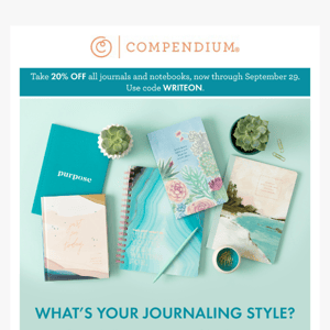 Which journal matches your style?