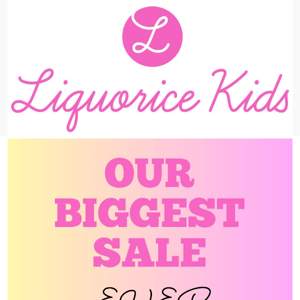 70% OFF ALL SALE! Our Biggest Sale Ever! ❤