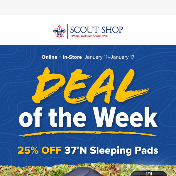 Don't Sleep On This Deal: 25% Off 37°N Sleeping Pad!