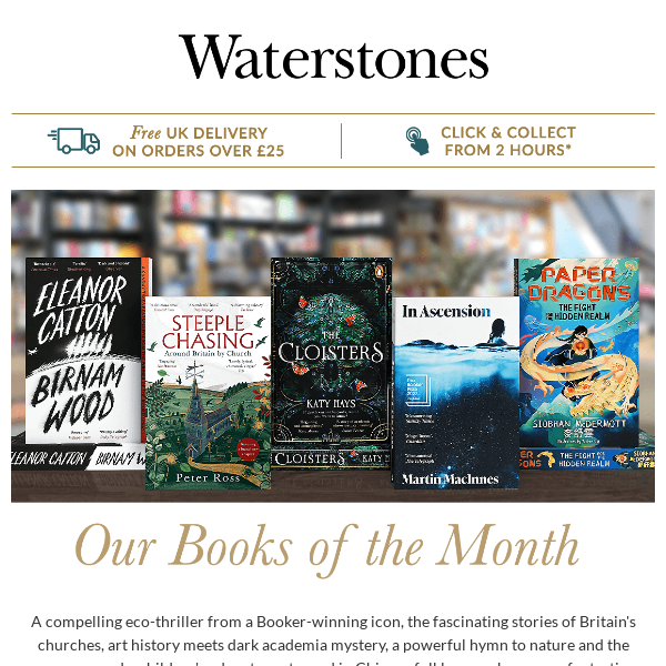 Our Books Of The Month For February