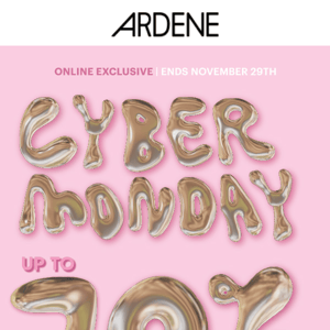 CYBER MONDAY IS ON ➡️ up to 70% off + FREE SHIPPING