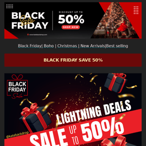 🚚Save 50% 💥Black Friday Lightning Deals is running🔈 🔈 🔈